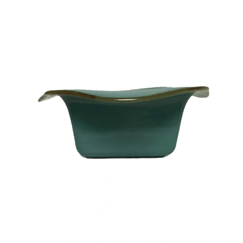 Southern‎ Living at Home Tuscan Everyday Baker Blue Teal Square 9